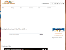 Tablet Screenshot of compumatrix.biz
